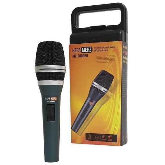 Hepa Merz HM-200 Pro Profesyonel Kablolu EL Mikrofonu