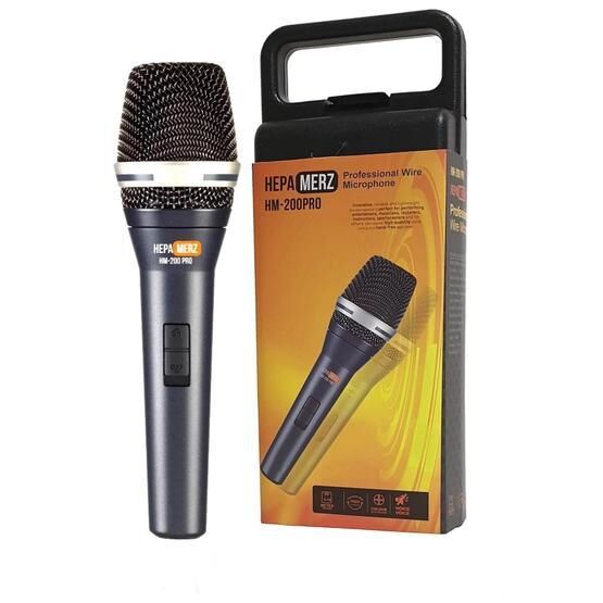 Hepa Merz HM-200 Pro Profesyonel Kablolu EL Mikrofonu