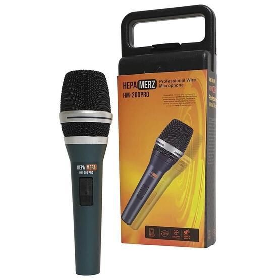 Hepa Merz HM-200 Pro Profesyonel Kablolu EL Mikrofonu