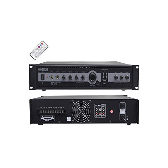 Hepa Merz Hm-3002 3 Bölgeli 300 W (3 x 100 W) Trafolu USB Amfi Ev Sinema Ses Sistemi Fiyatı