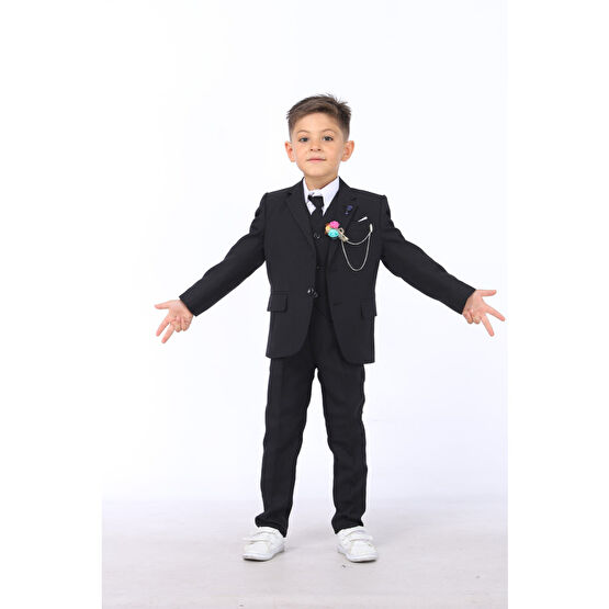 HİKKO KİDS ÇOCUK TAKIM ELBİSE 4 YAŞ Beden Erkek Takım Elbise Fiyatı