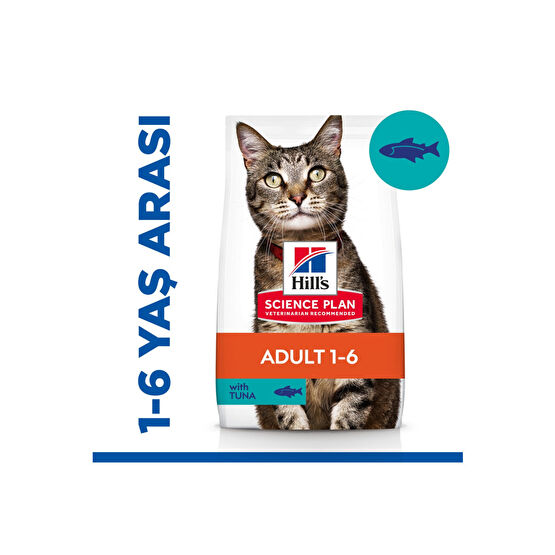 Hills Yetişkin Ton Balıklı Kedi Maması 1.5 kg