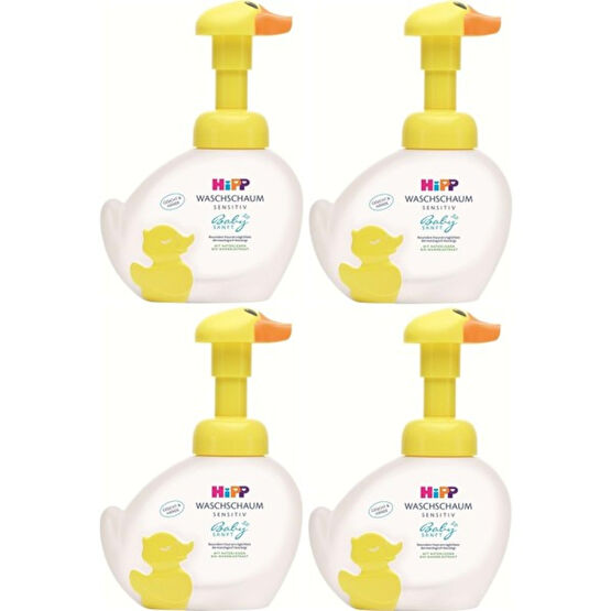 Hipp Babysanft Bebek/Çoçuk El Yıkama Köpüğü 250 ml Pompalı 4'lü Set Bebek Sabunu Fiyatı