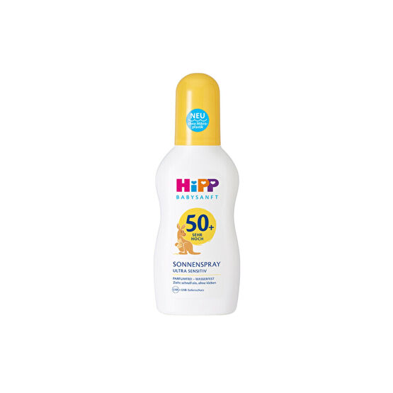 Hipp Babysanft Sprey Güneş Kremi 50+ Faktör 150 ml Bebek Güneş Kremi Fiyatı