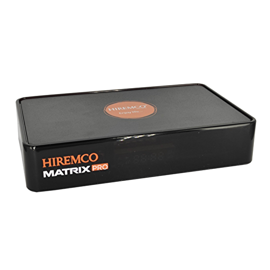 Hiremco Matrix Pro 4K UHD Android 10 Uydu Alıcısı Uydu Alıcıları Fiyatı