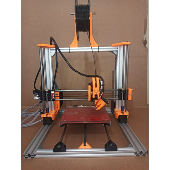 HLS-NC Prusa MK3S-SG 3D Printer - Turuncu Yazıcılar Fiyatı