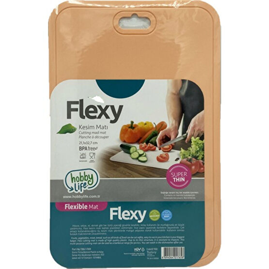 Hobby Life Flexy Kesme Tahtası Matı Turuncu Kesme Tahtaları / Kesim Tablaları Fiyatı