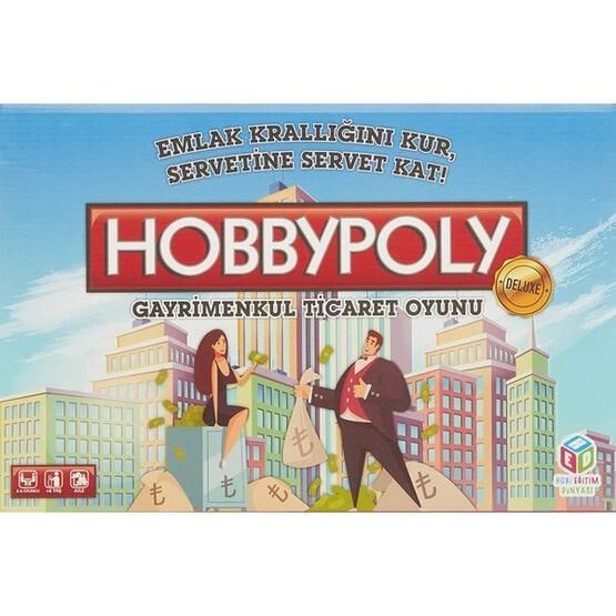 Hobi Eğitim Dünyası 335 Hobbypolly Kutu Oyunu