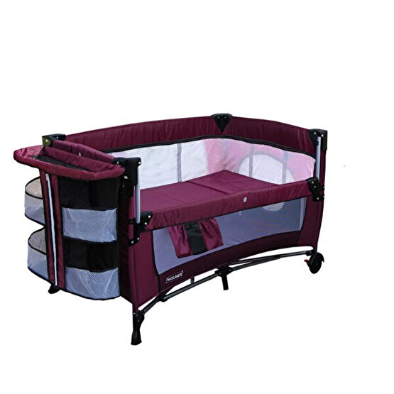 Holmer Kids Maxi Comfort Coolstyle 70x110 CM Anne Yanı Mürdüm Oyun Parkı Bebek Oyun Parkı & Beşikleri Fiyatı