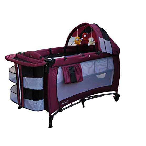 Holmer Kids Maxi Comfort Eurostyle 60x120 CM Mürdüm Oyun Parkı Bebek Oyun Parkı & Beşikleri Fiyatı