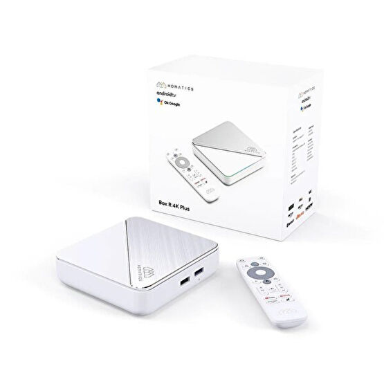 Homatics 4 GB RAM 32 GB Hafıza Box R 4K Plus Orijinal Lisanslı Android TV Box Medya Oynatıcı / Player Fiyatı