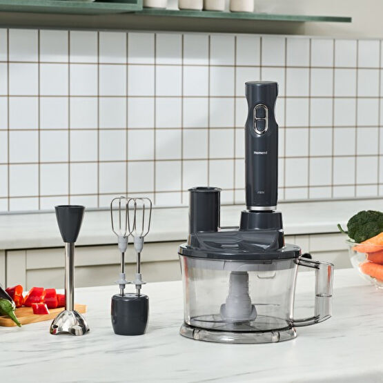Homend Functionall 2843H Mutfak Robotu Antrasit - Gümüş Mutfak Robotları Fiyatı