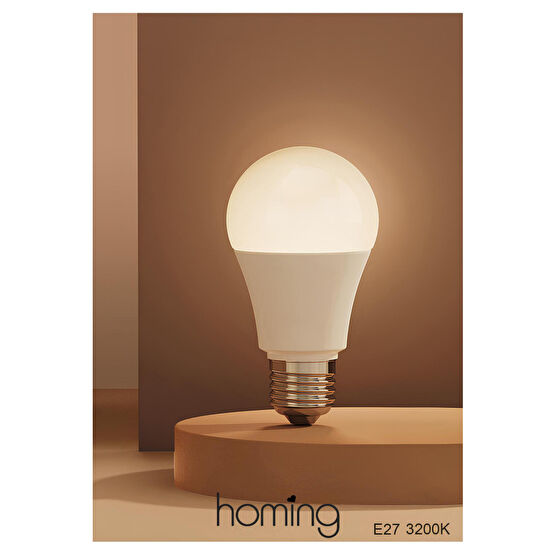HOMİNG Homing Led Ampul E27 9W 850lm Gün Işığı AYD-3700 Klasik Ampul Fiyatı