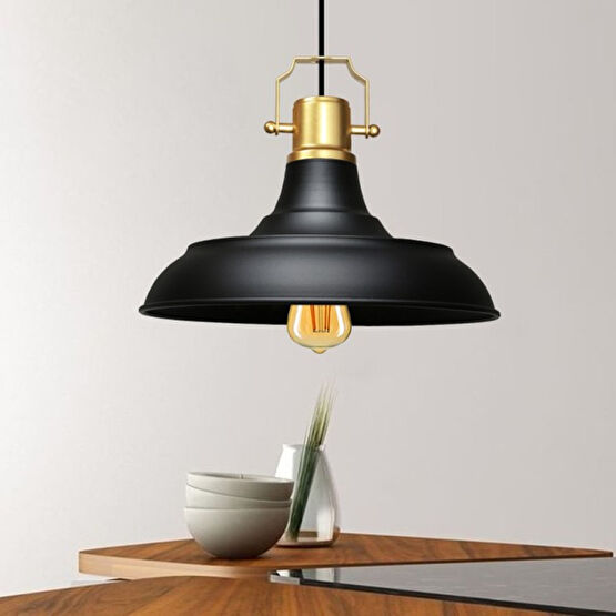 Homing Retro Gold Üst Detaylı Metal Sarkıt AYD-3631 - Siyah Sarkıt Fiyatı