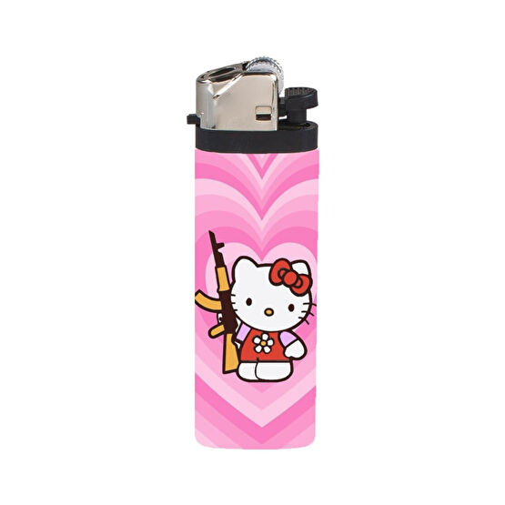 HOPENA Çakmak Hello Kitty Dıkşın Full Kaplamalı Gazlı Çakmak Çakmak Fiyatı