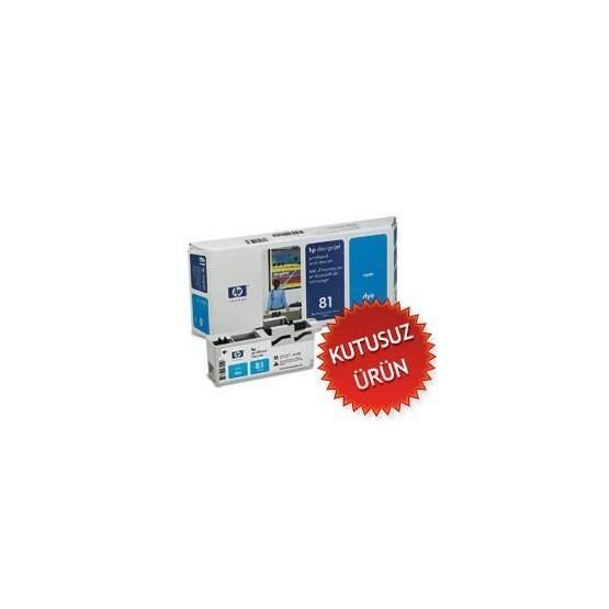 HP 81 C4951A Mavi Baskı Kafası ve Baskı Kafası Temizleyicisi