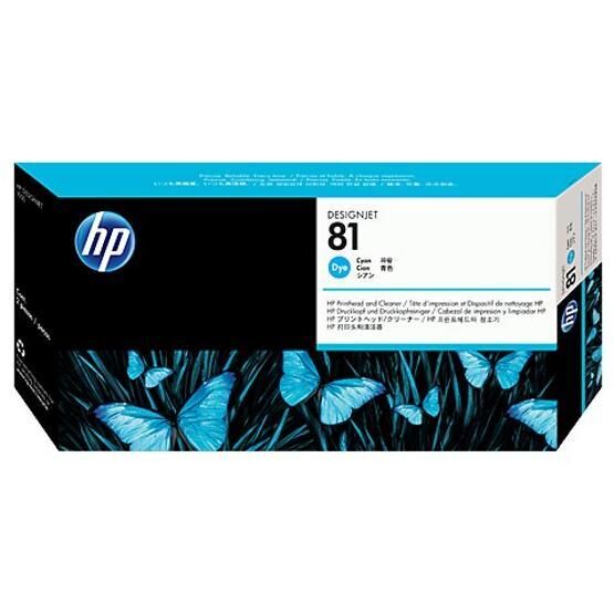 HP 81 C4951A Mavi Baskı Kafası ve Baskı Kafası Temizleyicisi