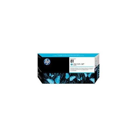 HP 81 C4954A Açık Mavi Baskı Kafası ve Baskı Kafası Temizleyicisi