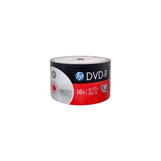 Hp Dvd-R 16X Spindle 4.7 Gb 120 Dk 50'Li Paket CD / DVD Aksesuarları Fiyatı