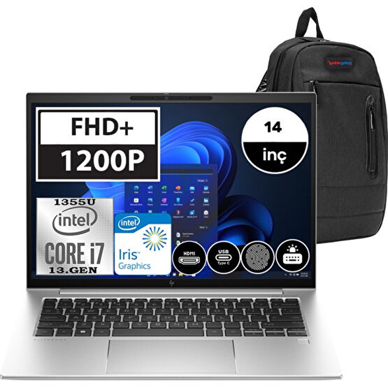 Hp Elitebook 840 Gen 10 Intel Core I7 1355U 64GB Ddr5 2tb SSD 14" IPS Windows 11 Pro Taşınabilir Bilgisayar 81A16EA09 + Weblegelsin Çanta Dizüstü Bilgisayar Fiyatı