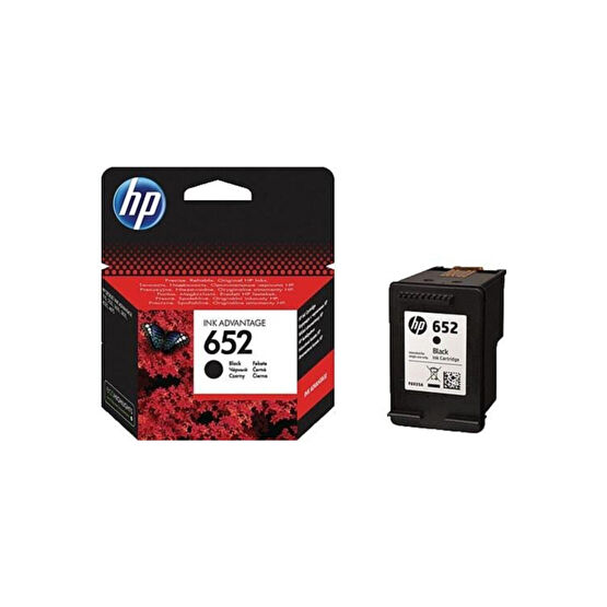 HP F6v25ae 652 Siyah Mürekkep Kartuşu