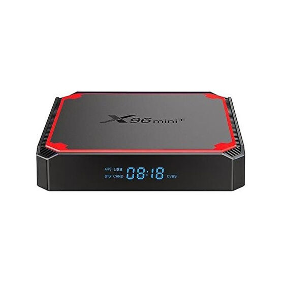 Htun X96MINI + Tv Kutusu Android 9.0 Dört Çekirdekli 2 GB Ram 16 GB Rom Set Üstü Kutu Çift Bant Wifi Akıllı Tv Stb 4K Media Player (Ingiltere Fişi)... DVD & Blu-Ray Oynatıcılar Fiyatı