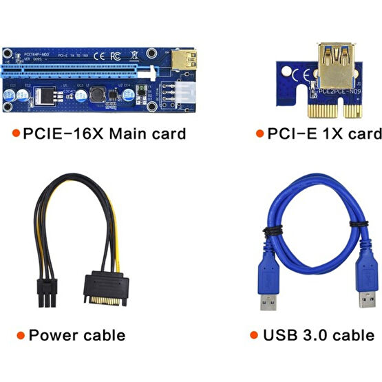 Hubstein Riser Kart PCI E Ekran Kartları Fiyatı