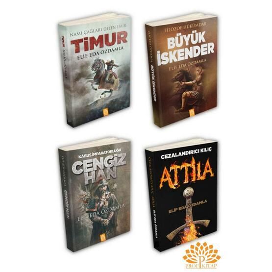 Hükümdarlar 4 Kitap Seti- Profkitap