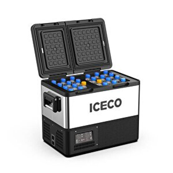 Iceco Tcd45 12/24volt 45 Litre Çift Bölmeli Outdoor Kompresörlü Oto Buzdolabı/dondurucu Oto Buzdolabı Fiyatı