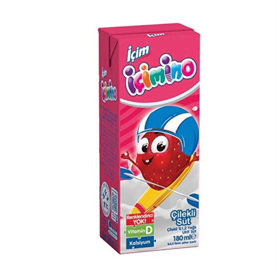 İçim İçimino Süt Çilek 180 ml Süt Fiyatı