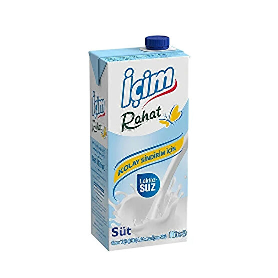İçim Laktozsuz Süt 1000 Ml Süt Fiyatı