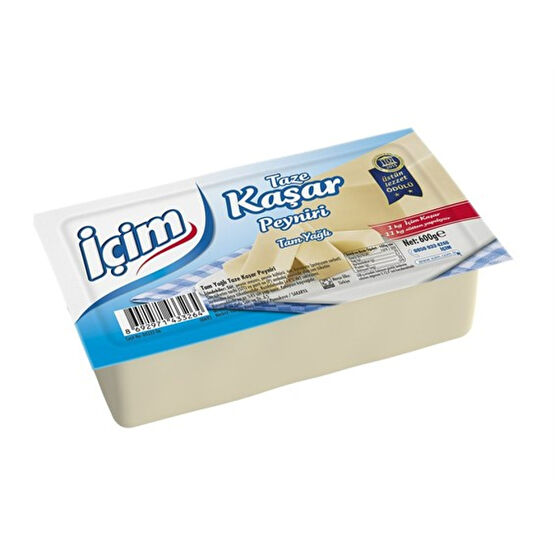 İçim Taze Kaşar Peyniri 600 gr Peynir Fiyatı