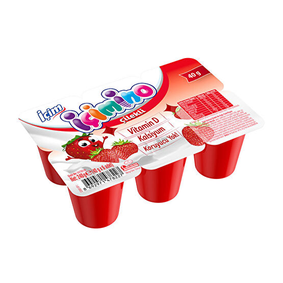 İçimino Büyüme Küpü Çilekli 6x40 G Yoğurt Fiyatı