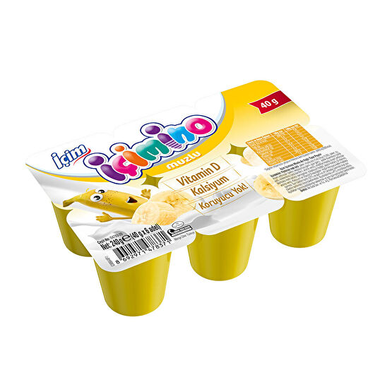 İçimino Büyüme Küpü Muzlu 6x40 G Yoğurt Fiyatı