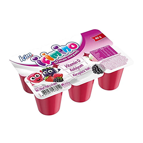 İçimino Büyüme Küpü Orman Meyveli 6x40 G Yoğurt Fiyatı