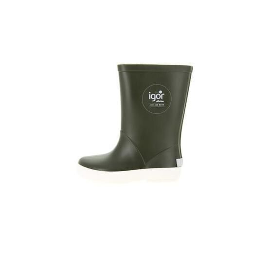 İgor W10107 Splash Nautico-042 Haki Unisex Çocuk Yağmur Çizmesi