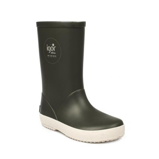 İgor W10107 Splash Nautico-042 Haki Unisex Çocuk Yağmur Çizmesi
