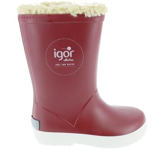 İgor W10207 SPLASH NAUTİCO Kırmızı Kız Çocuk Çizmesi