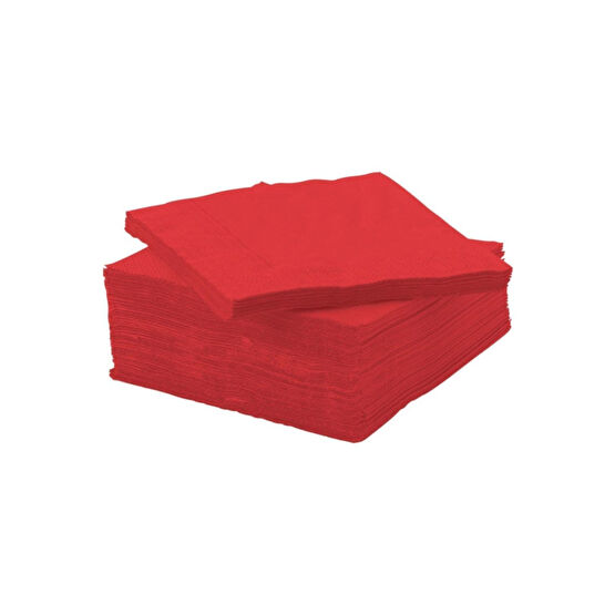 IKEA 50 Adet Fantastik Kırmızı 24 X 24 cm Peçete Peçete Fiyatı