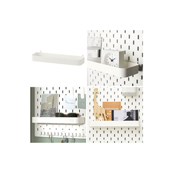 IKEA Skadıs 28 Cm Çok Amaçlı Pano Parçası Çelik Raf Pano Fiyatı