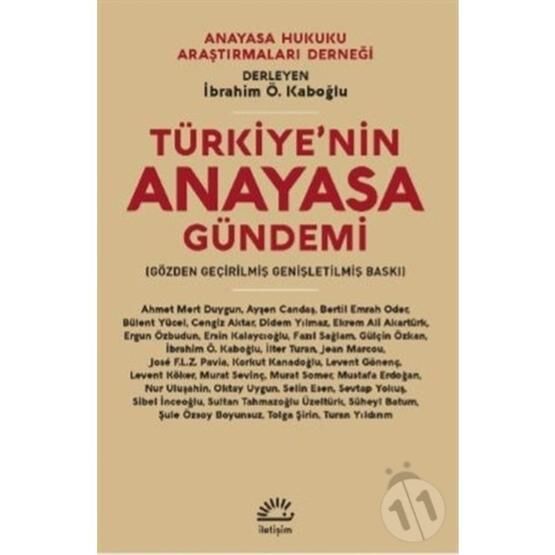 İletişim Yayınları Türkiye'nin Anayasa Gündemi - İbrahim Ö. Kaboğlu