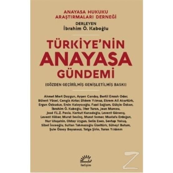 İletişim Yayınları Türkiye'nin Anayasa Gündemi - İbrahim Ö. Kaboğlu