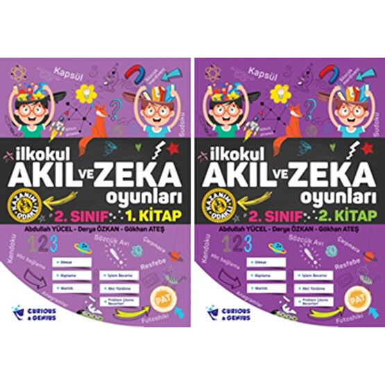 Ilkokul Akıl Ve Zeka Oyunları 2.Sınıf Seti ( 2 Kitap) Güncellenmiş Yeni Baskı Zeka Geliştirici Kitaplar Fiyatı