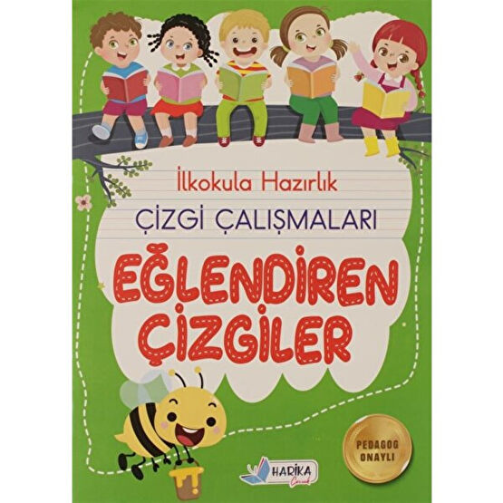 İlkokula Hazırlık Çizgi Çalışmaları Eğlendiren Çizgiler - Veysel Murat Erçoklu Zeka Geliştirici Kitaplar Fiyatı