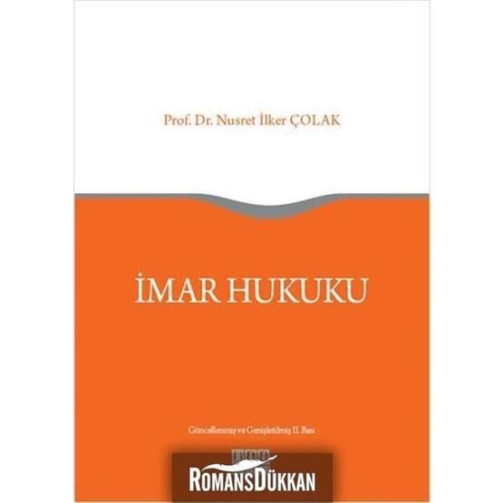 İmar Hukuku - Nusret İlker Çolak