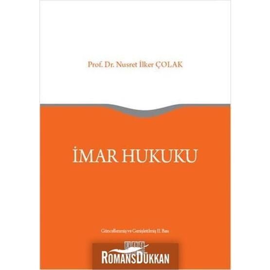 İmar Hukuku - Nusret İlker Çolak