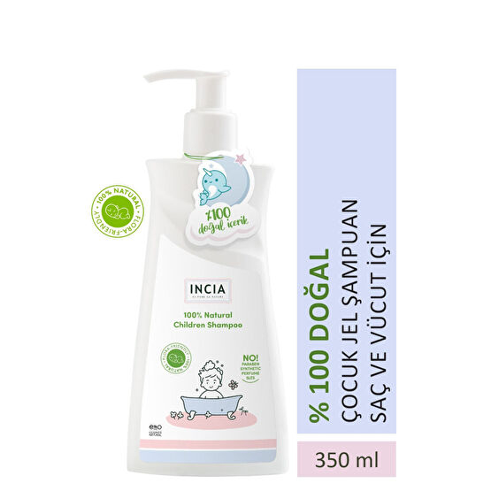 Incia %100 Doğal Organik Sertifikalı Bebek Ve Çocuk Jel Şampuanı Saç Vücut Lavanta Konak Önleyici 350 ml Bebek Şampuanı Fiyatı