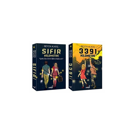 İndigo Kitap Sıfır Kilometre - 3391 Kilometre 2 Kitap Set Roman Fiyatı