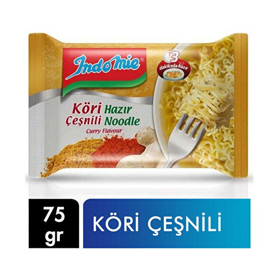 İndomie Noodle 75 gr Köri Çeşnili Makarnalar Fiyatı