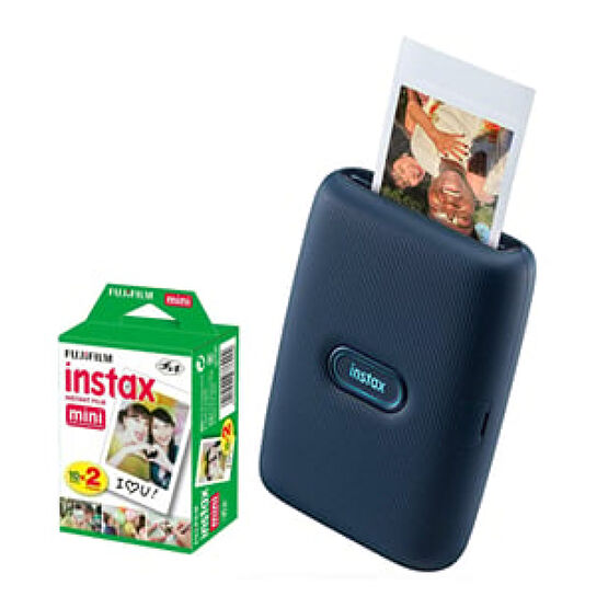 Instax mini Link Akıllı Telefon Yazıcısı ve 20'li mini Film (KOYU MAVİ) Dijital Fotoğraf Makineleri Fiyatı